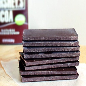 homemade chocolate bars