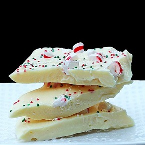 vegan peppermint bark