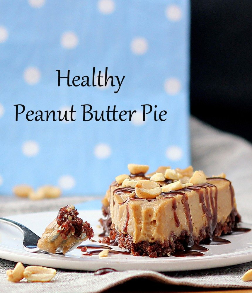 healthy peanut butter pie