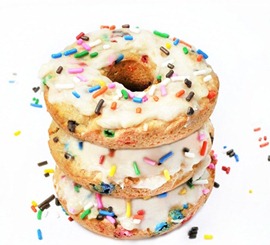 cake batter doughnuts