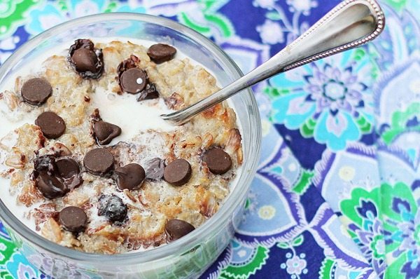 cookie dough oatmeal