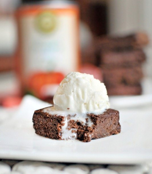 pumpkin brownie