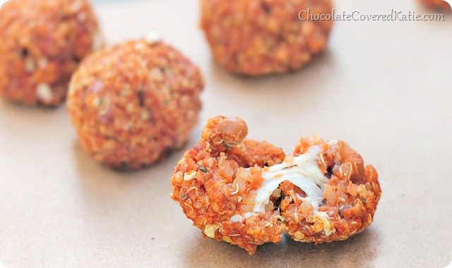 Quinoa Pizza Bites