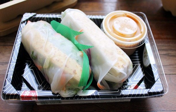 tofu spring rolls