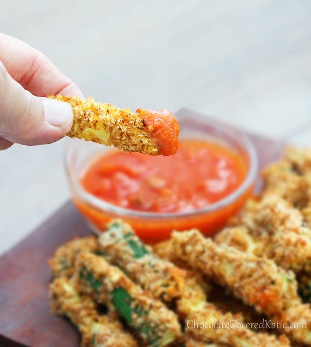 Baked Zucchini Sticks