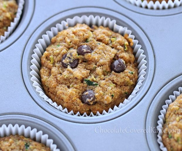 Chocolate Chip Zucchini Muffins